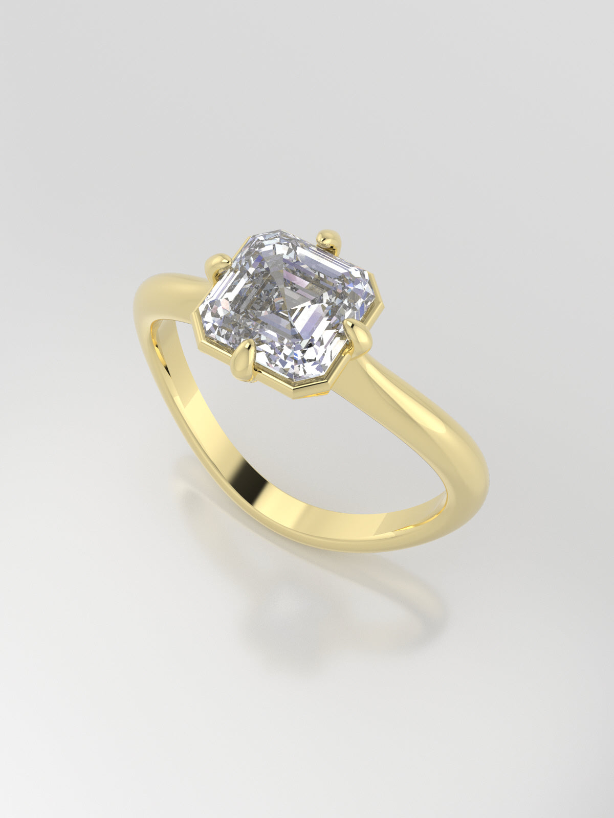 Ava - Montura de anillo compromiso