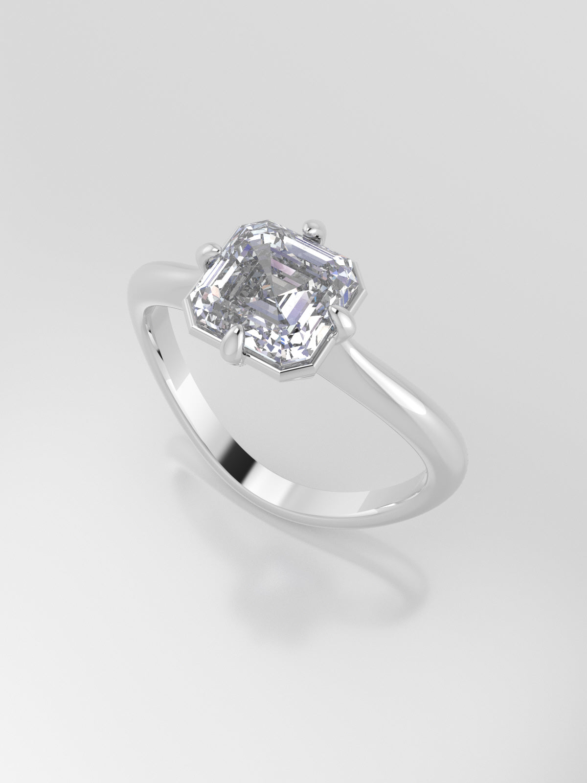 Ava - Montura de anillo compromiso