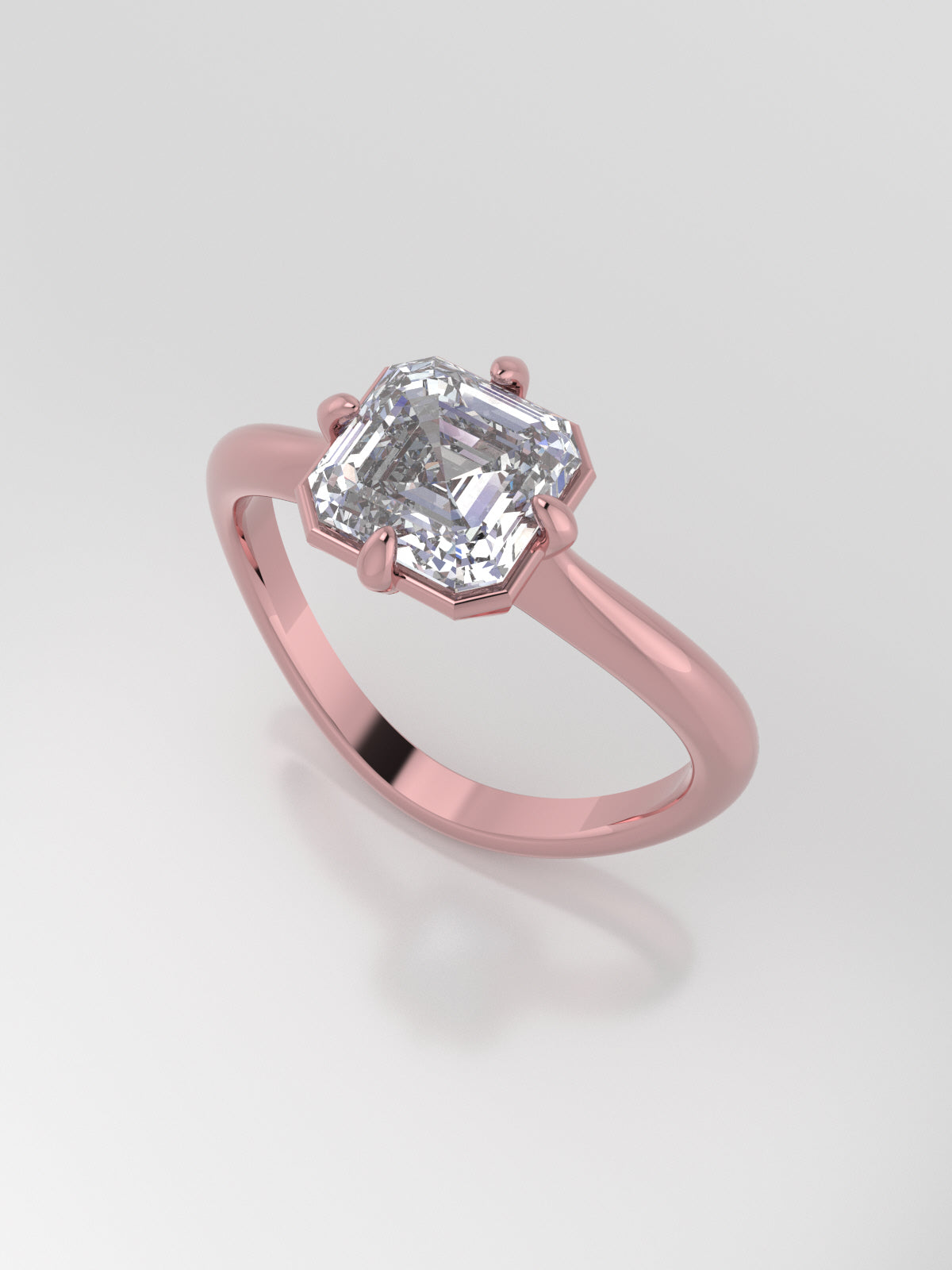 Ava - Montura de anillo compromiso