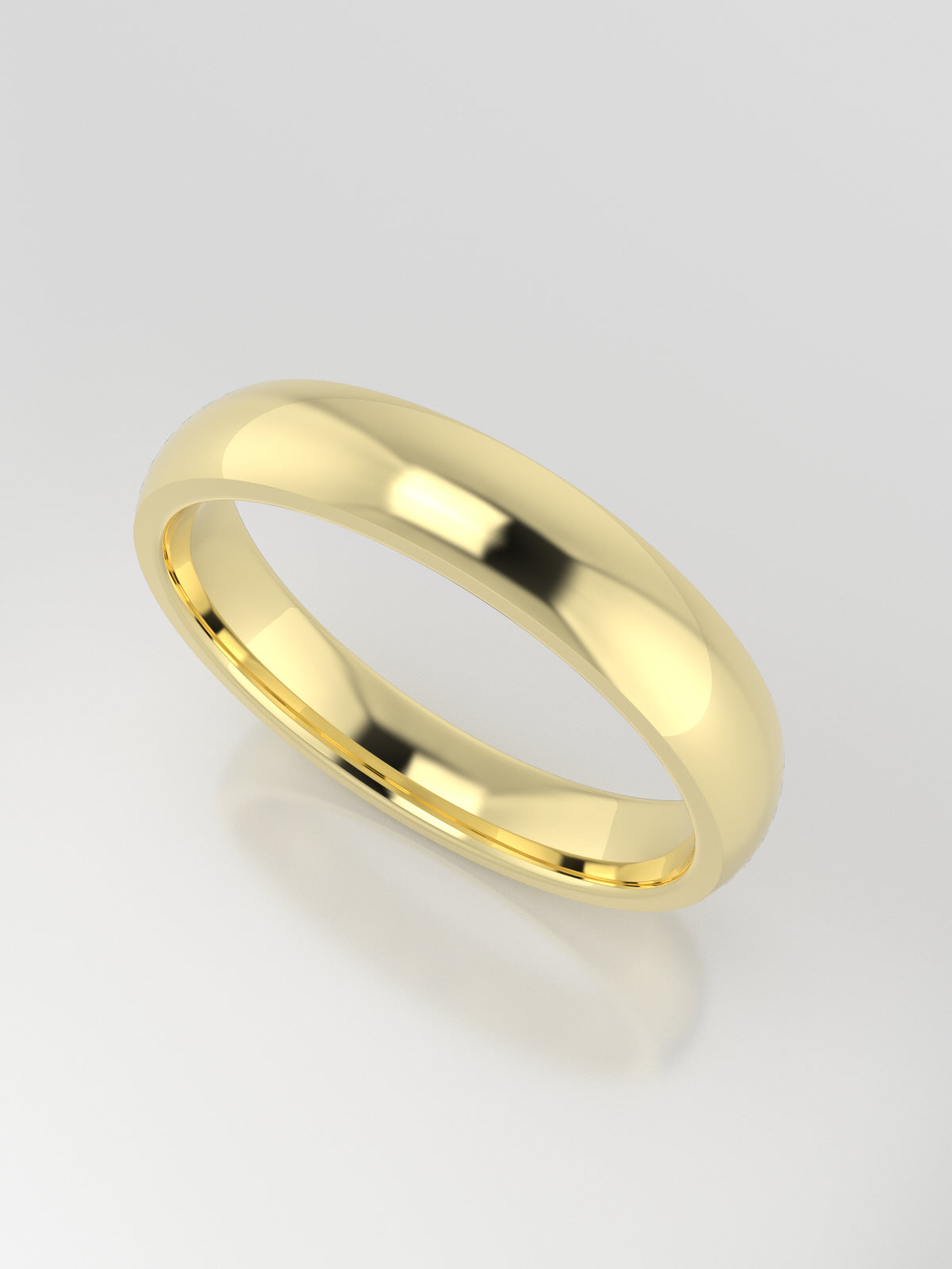 argolla Leon creada por cesia domontero en oro amarillo